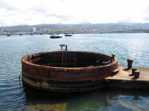 Gun Turret on USS Arizona